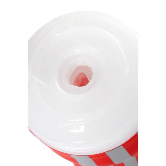 Нереалистичный мастурбатор TENGA  Soft Case Cup, TPE, белый, 15,5 см