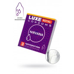 Презервативы LUXE ROYAL Nirvana 3шт, 18 см