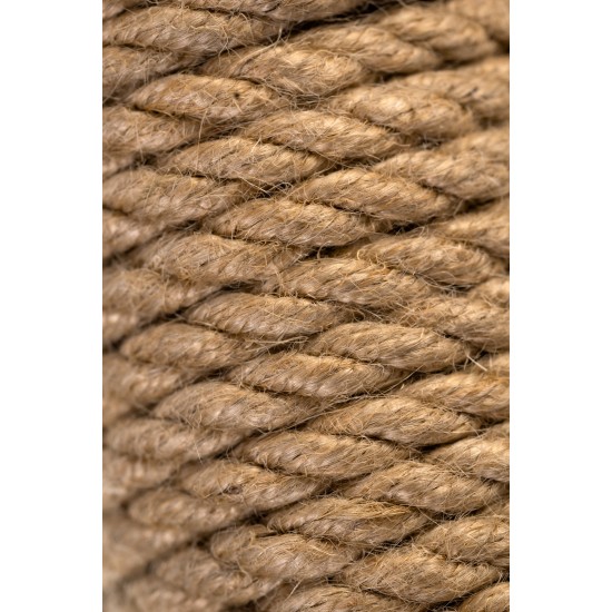Джутовая веревка для шибари Pecado BDSM, на катушке, бежевая, 5 м.