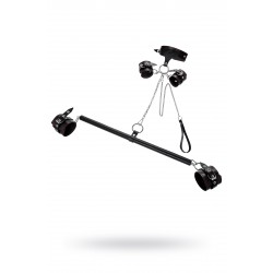 Бандажный набор 3 точки фиксации Pecado BDSM (большая распорка, оковы, наручники, ошейник с кольцом Бандажный набор 3 точки фиксации Pecado BDSM (большая распорка, оковы, наручники, ошейник с кольцом