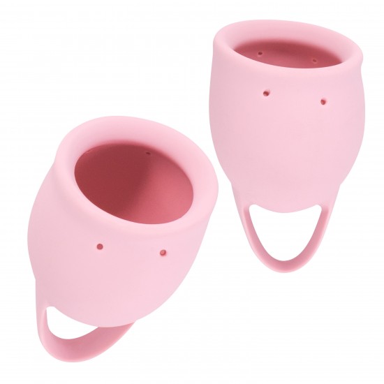 Набор из 2 розовых менструальных чаш Magnolia