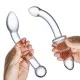 Набор из 2 стеклянных изогнутых фаллоимитаторов GLAS-SET-03 Набор из 2 стеклянных изогнутых фаллоимитаторов GLAS-SET-03
