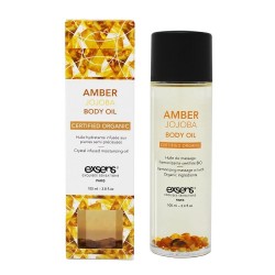 Органическое массажное масло с камнями AMBER JOJOBA (Жожоба) Органическое массажное масло с камнями AMBER JOJOBA (Жожоба)