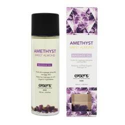 Органическое массажное масло с камнями AMETHYST SWEET ALMOND (Миндаль) Органическое массажное масло с камнями AMETHYST SWEET ALMOND (Миндаль)