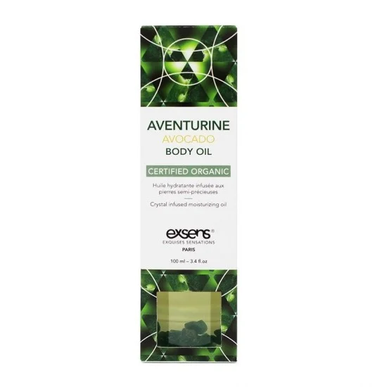 Органическое массажное масло с камнями AVENTURINE AVOCADO (Авокадо) D882461