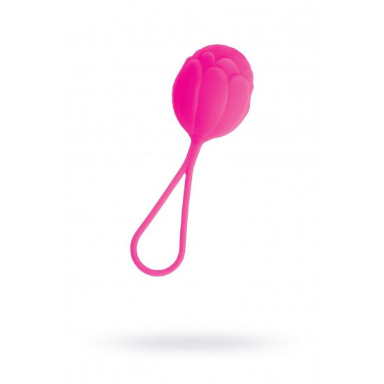 Вагинальный шарик Штучки-дрючки, силикон, розовый, Ø 3,5 см