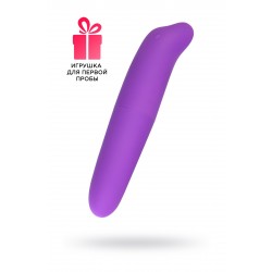 Вибратор Штучки-Дрючки, ABC-пластик, фиолетовый, 12 см Вибратор Штучки-Дрючки, ABC-пластик, фиолетовый, 12 см