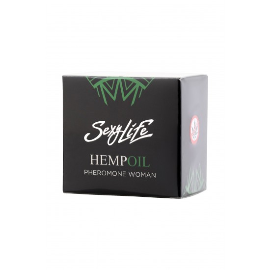 Ароматическое масло парфюмерное Sexy Life Hemp Oil Pheromone  woman для женщин 5 мл