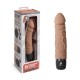 Кофейный вибратор-реалистик 6.5 Girthy Realistic Vibrator - 19 см.