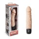 Телесный вибратор-реалистик 6.5 Girthy Realistic Vibrator - 19 см.