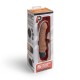 Кофейный вибратор-реалистик 6 Realistic Vibrator - 17 см.