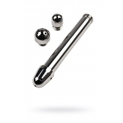 Анальный душ с тремя насадками, TOYFA Metal, металл, серебряная, 13 см Анальный душ с тремя насадками, TOYFA Metal, металл, серебряная, 13 см