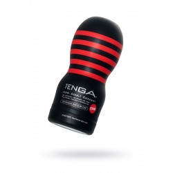 Нереалистичный мастурбатор TENGA  Original Vaccum Cup, TPE, белый, 18 см