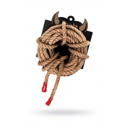 Веревка профи-джут Shibari Pecado BDSM, 8мм, длина 10м