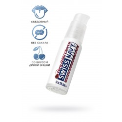 Лубрикант ароматизированный Swiss Navy, дикая вишня, водная основа, 29,5 мл Лубрикант ароматизированный Swiss Navy, дикая вишня, водная основа, 29,5 мл