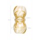 Мастурбатор нереалистичный MensMax Smart Gear GOLD, TPE, белый, 15 см