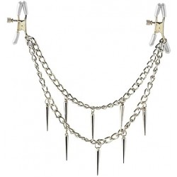 Rock Hard Nipple Clamps Зажимы на соски с металическими подвесками Rock Hard Nipple Clamps Зажимы на соски с металическими подвесками