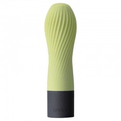 Салатовый рифленый мини-вибратор IROHA ZEN MATCHA - 12,7 см. Салатовый рифленый мини-вибратор IROHA ZEN MATCHA - 12,7 см.