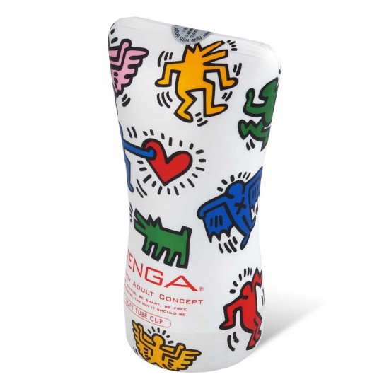 Мастурбатор-туба Keith Haring Soft Tube CUP