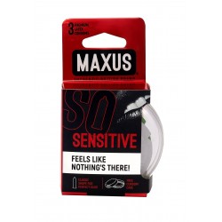 Ультратонкие презервативы в пластиковом кейсе MAXUS AIR Sensitive - 3 шт. Ультратонкие презервативы в пластиковом кейсе MAXUS AIR Sensitive - 3 шт.