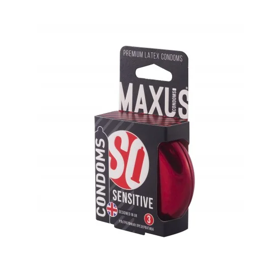Презервативы MAXUS Ультратонкие в железном кейсе  № 3, 18 см 0901-005