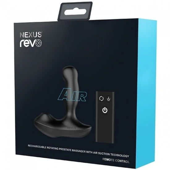 Массажер простаты NEXUS Revo Air с вращающейся головкой REVOAIR Массажер простаты NEXUS Revo Air с вращающейся головкой REVOAIR