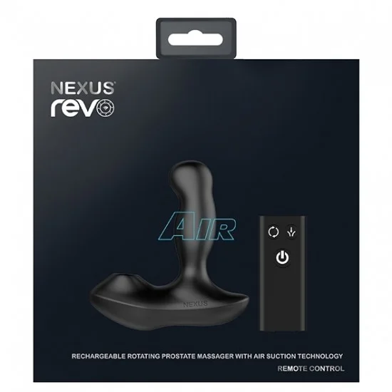 Массажер простаты NEXUS Revo Air с вращающейся головкой REVOAIR Массажер простаты NEXUS Revo Air с вращающейся головкой REVOAIR