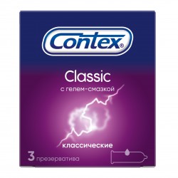 Классические презервативы Contex Classic - 3 шт. Классические презервативы Contex Classic - 3 шт.